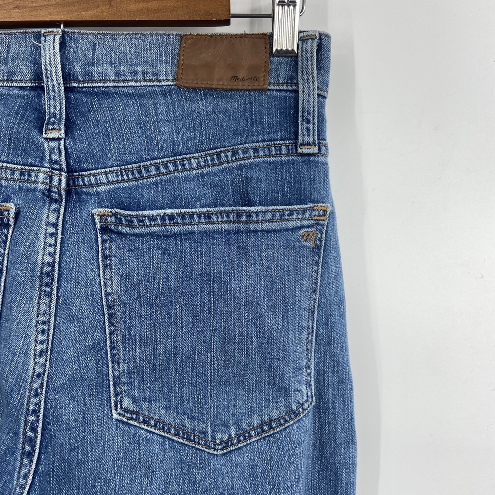 Madewell Classic Straight Jeans Womens 25 Blue Denim Comfort Classic - Picture 4 of 6